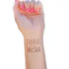 Набор временных татуировок Rose Gold для девичника – 12 шт. — Фото 5