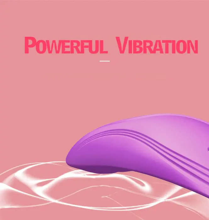 Ultrathin valkājams mini vibrators ar tālvadību – 12 cm (4.7″) – violets Foto 12