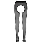 Cottelli LEGWEAR колготки с имитацией пояса для чулок и открытым дизайном 20 DEN – чёрные – M/L — Фото 6