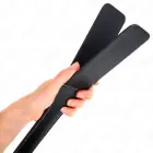 KINK Fine Long Handled Paddle 45.5x5.5 cm – чёрная шлёпалка — Фото 4