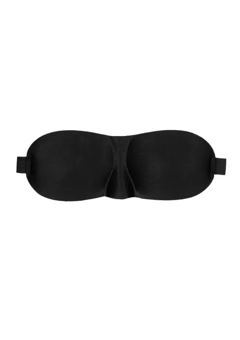 Satin Curvy Eye Mask - With Elastic Straps Photo