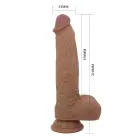 PRETTY LOVE Jonathan вибратор с функцией толчков – 21 cm (8.3″) – коричневый — Фото 10