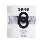 No.24 - Cockring Set - Black — Photo 1