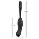 Black Velvets Perfect Fit bez siksnām strap-on dildo – 22 cm Foto 9