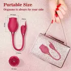 Miss Coyness 10-Function Air Pulse & Vibrating Clitoral Stimulator — Photo 5