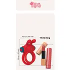 Thrill Ring - Vibreriv peenis võru – 10 cm – must — Foto 7