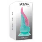 SELOPA Stuck On You – elastīgs silikona taustekļa vibrators – 19 cm – uzlādējams — Foto 1