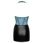 Cottelli LINGERIE платье с кружевом – чёрное/синее – L — Фото 8