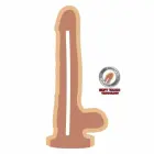 Get Real divslāņu Intimate Machine dildo – 25.5 cm (10″) – miesas krāsa — Foto 2