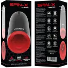 Jamyjob SPIN-X Intimate Device with Heating & Rotational System – Black/Red — Photo 8