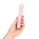 Stikla bumbas formas vibrators – rozā — Foto 5
