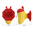 Pretty Love Bumble Bee – mini vibrator – 7 vibration programs – yellow/red — Photo 7