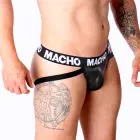 Macho MX25NC – dirbtinės odos džokas – juodas – M — Nuotrauka 2
