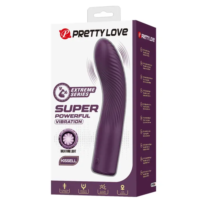 Pretty Love Kissell – powerful G-spot vibrator with LED