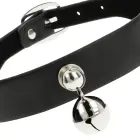 Coquette Chic Desire Vegan Leather Collar – Adjustable Elegant Accessory 43 cm – Black — Photo 4