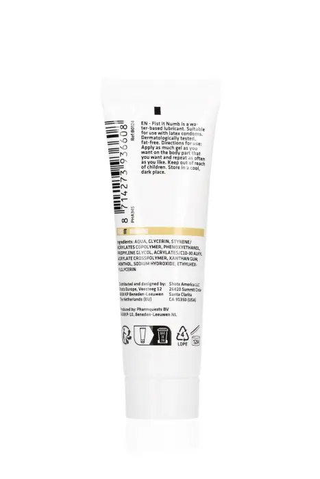Fist It Numbing lubrikants uz ūdens bāzes – 25 ml Foto 2