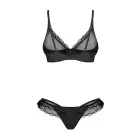 Stelisa divdaļīgs komplekts – melns – 2XL/3XL — Foto 3