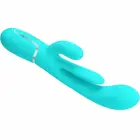 Pretty Love Shania BW-500041-1 Triple Function Vibrator – Blue — Photo 4