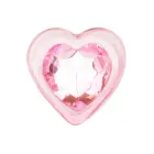 Anal Collection - Mazs stikla spraudnis – 7 cm – Rozā Foto 2