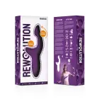 Rewolution Rewokiss divu motoru vibrators – 18.5 cm (7.3″) – rozā — Foto 8