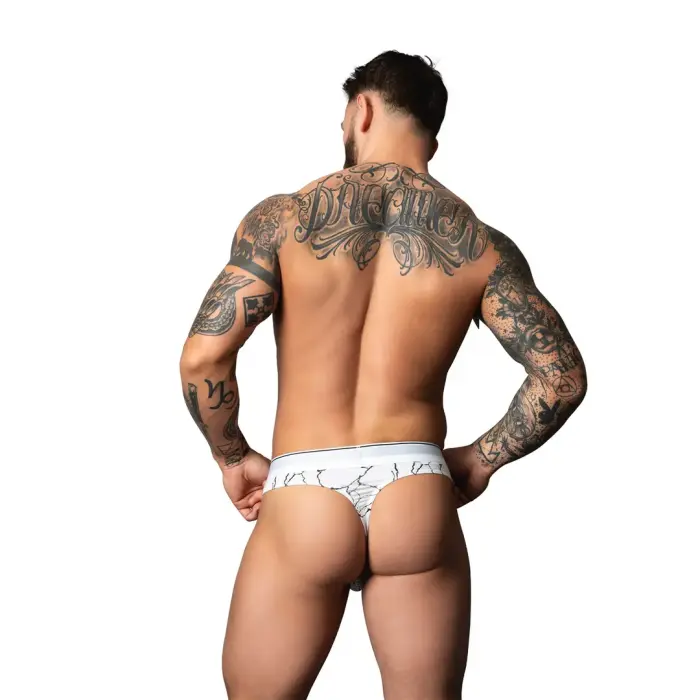 Male Power Soo Cumfy Thong – White – L/XL
