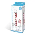 Glas Mr. Swirly – 4-piece glass set with Kegel balls and plug — Photo 2
