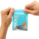 Tenga Pocket Wave Line – kompakta, elastīga intīmā ierīce – caurspīdīgs — Foto 6