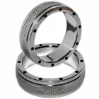 Metal Hard – perforeeritud roostevabast terasest peeniserõngas – 50 mm — Foto 2