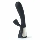 Kiiroo OhMiBod Fuse melns – interaktīvs pāru vibrators, Bluetooth, 18cm — Foto 1