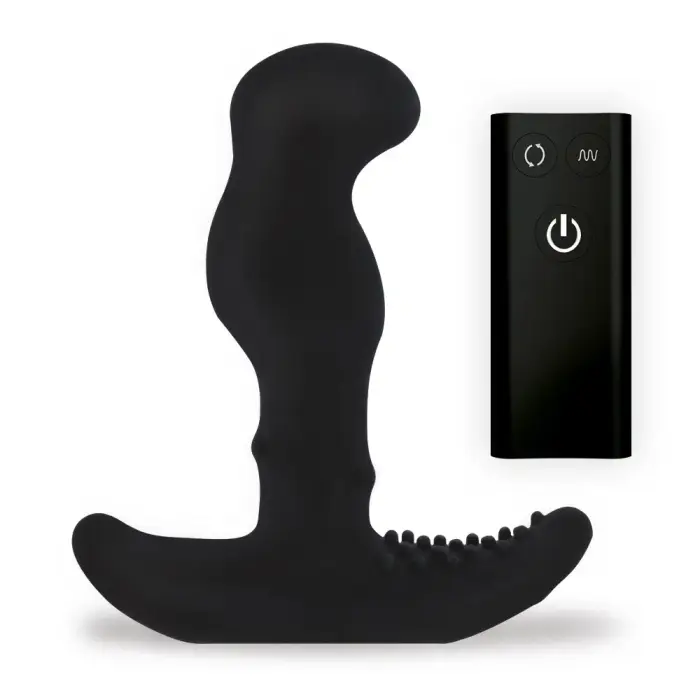 Интимный массажер Nexus G-Stroker с пультом ДУ – 12 см – Черный