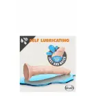 Dr. Skin Glide – pašsmērējošs TPE dildo ar piesūcekni – miesas krāsā – 19 cm — Foto 3