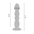 Vibreeriv anaaltapp – 17 cm (6.7″) – Must — Foto 4