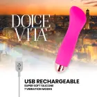 Dolce Vita One Pink Vibrator – 12.5 cm (5″) – Pink — Photo 5