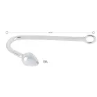 Bondage Hook analinis kištukas – 5.1 cm – Juodas Photo