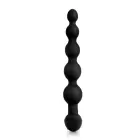 b-Vibe Cinco tālvadāma elastīga silikona anālo bumbiņu sistēma – 20.3 cm (8″) – Melns — Foto 2