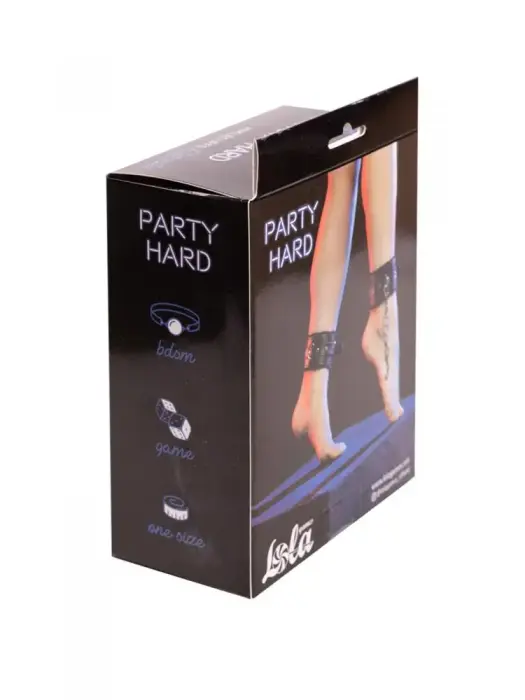 Ankle cuffs Party Hard Eternity Black Foto 2