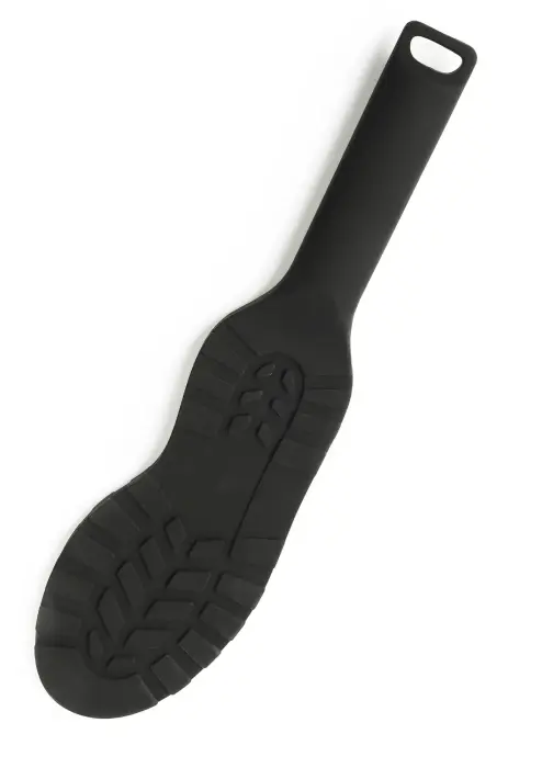 Dirty Footprint Silicone Paddle – Black