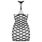 Cottelli FANTASY Mesh Dress with Thong – Black – S/L — Photo 8