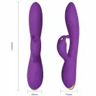 ARMONY BONNIE triušio vibratorius – 22.2 cm (8.7″) – violetinis — Nuotrauka 1