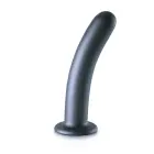 Silev silikoonist G-punkti dildo – 17 cm (7″) – Metallhall — Foto 8