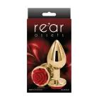Rose Anal Plug – M – Red — Photo 2