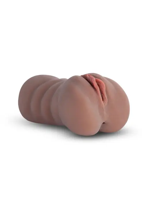 Вагинальный мастурбатор Cassandra – 18 cm – Коричневый