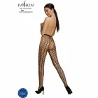 PASSION Eco Collection ECO S007 Mesh Bodysuit – Black – One Size — Photo 2