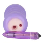 Вагинальный мастурбатор Gina's Vibrating Pussy – 14 cm – фиолетовый — Фото 5