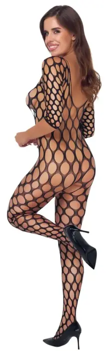 Cottelli Fantasy võrkkangast catsuit – must – S/L Photo