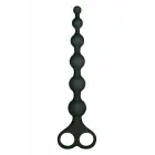 NMC 8 Inch Ribbed Silicone Beads – black – flexible graduated design – 20 cm — Photo 2
