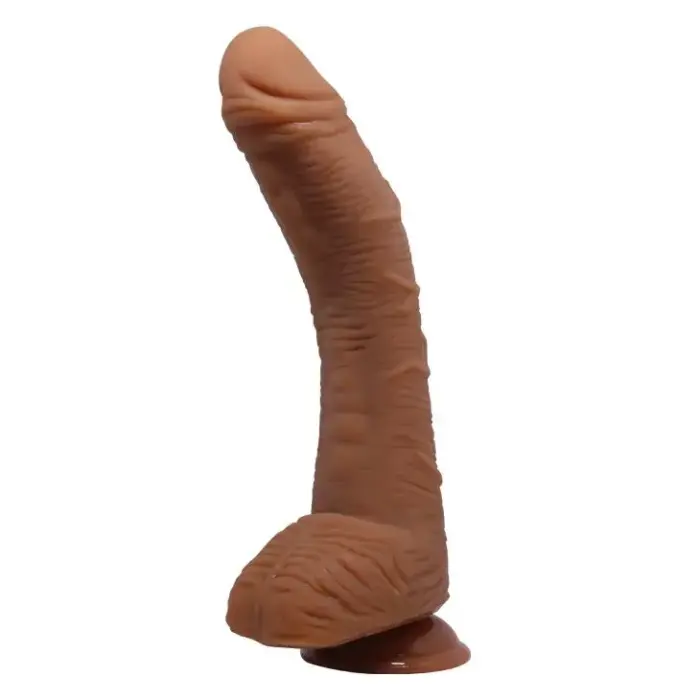 BAILE Alex Reālistisks dildo ar piesūcekni – 29 cm (11.4″) – Miesas krāsa