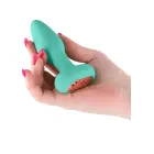 Techno Prism Vibrating Anal Plug – Green — Photo 3