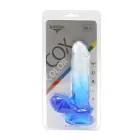 Kiotos Cox Color Dildo – 18 cm (7″) – Clear Blue — Photo 8
