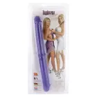 Twinzer kahepoolne dildo – 30 cm (12″) – Lilla — Foto 2